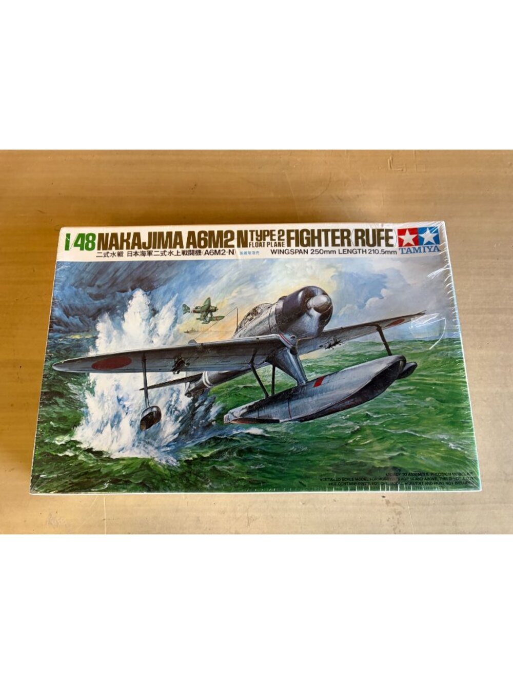 TAMIYA 61017 1:48 Nakajima A6M2-N Type 2 Fighter (Rufe) Plastic Model Kit sealed